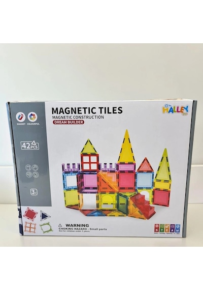 Znv Zenvia Mey İthalat Sh40761 42 Parça Magnet Standart Seri Renkli Blok Znv2025 Cmn
