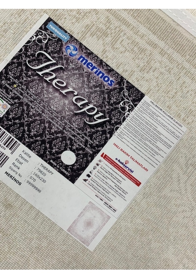 Merinos Halı Therapy 79820 070 Serisi Akrilik Salon Oturma Yatak Odası Halısı Gri - Kahve