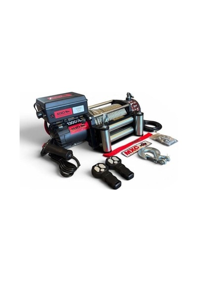 Mxo 13000 Lb Çelik Halatlı Uzaktan Kumandalı Vinç 12v Kurtarıcı Tambur 28 Mt Halat