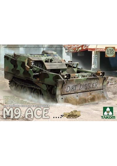 1/35 M9 Ace Askeri Araç Maketi, Takom 2020