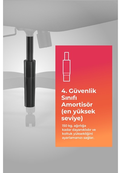 Ergolife Sit 8 Ofis Koltuğu Krom Ayaklı, Tekerlekli, Siyah, Bilgisayar Sandalyesi - 411.58.1.222 Siyah