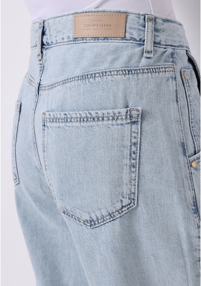 Colin's Colins Barrel Fit Kadın İndigo Jean Pantolon Cl1074898 Q1.v1 Dn43473 Denim