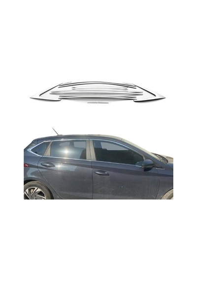 Hyundai İ20 Krom Cam Çerçevesi 14 Parça Tamtur 2020+ Uyumlu