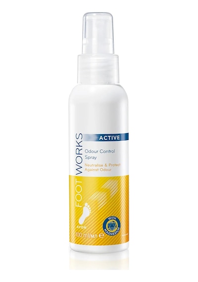 Avon Foot Works Active Ayak Koku Kontrol Spreyi 100 ML