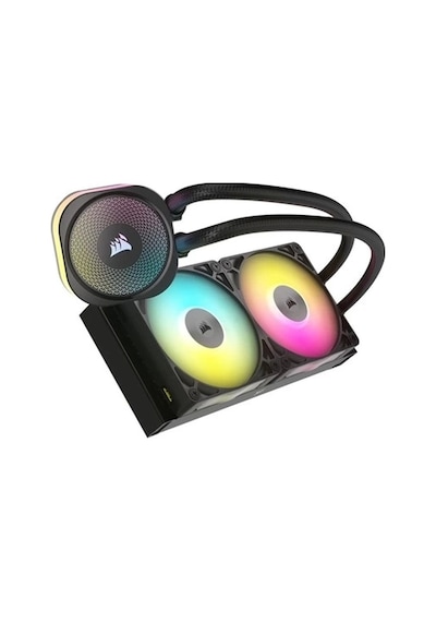 Corsaır 240mm Tıtan 240rx Cw-9061016-ww Am5-1851p Rgb Sıvı Soğutmalı İşlemci Fanı