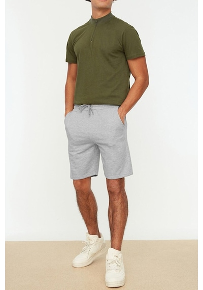 Uyguntarz Spor Penye Short Gri