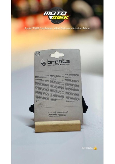 Kymco Xtown 125i Brenta Ft 3096 Fren Balatası Yüksek Performans Motosiklet Balatası