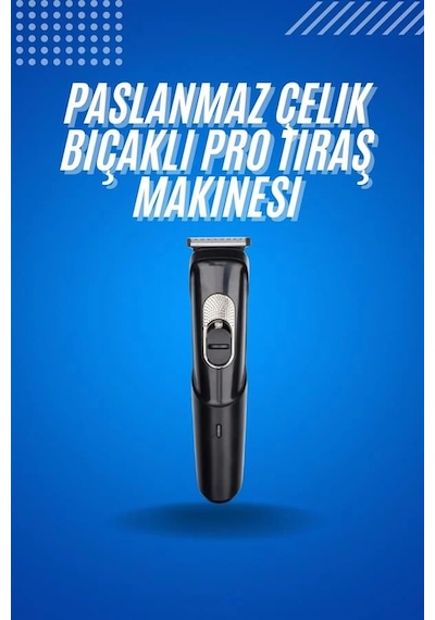 Ense Kesme Makinesi Şarjlı Saç Sakal Tıraş Makinesi Taşınabilir