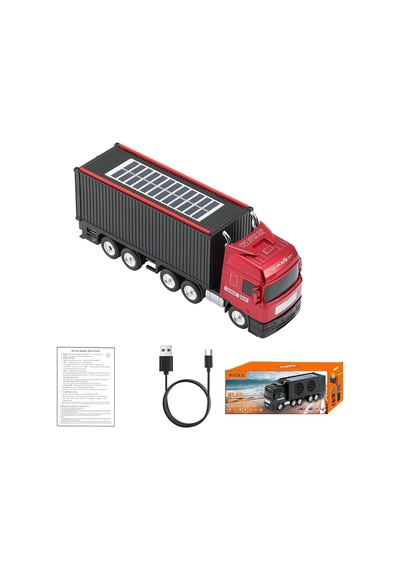 Dorse Tır Tasarımlı Bluetooth Speaker Sd Kart Usb Fm Radyolu Şarjlı Taşınabilir Kablosuz Hoparlör