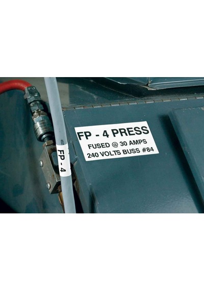 Brady Bmp71 Sürekli Naylon Bez Tel ve Laboratuvar Etiketleri