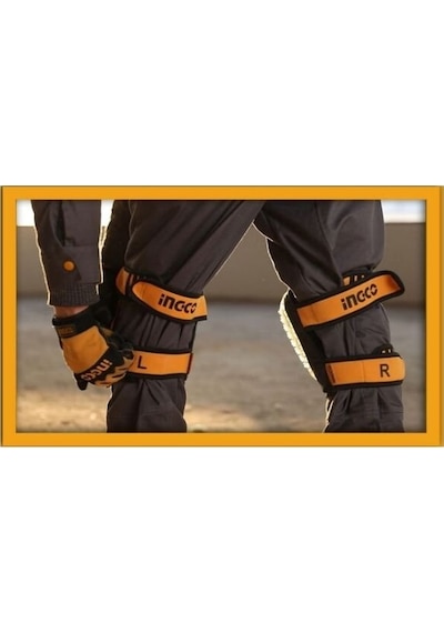 INGCO Endüstriyel Dizlik Knee Pads - Diz Koruyucu