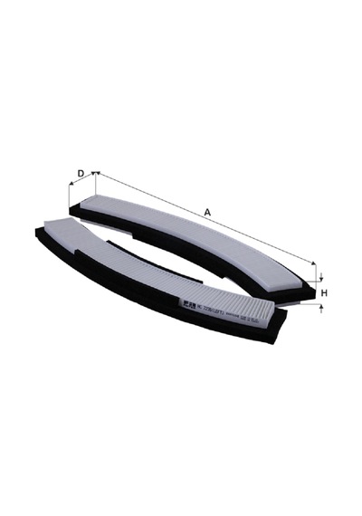 Fil Filtre HC 7235 Türk Traktör 47744960 Sol Polen Filtresi