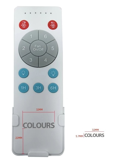Stars Bellatrıx 42 Inch 28w+35 W Led Dc Motor Tavan Vantilatörü