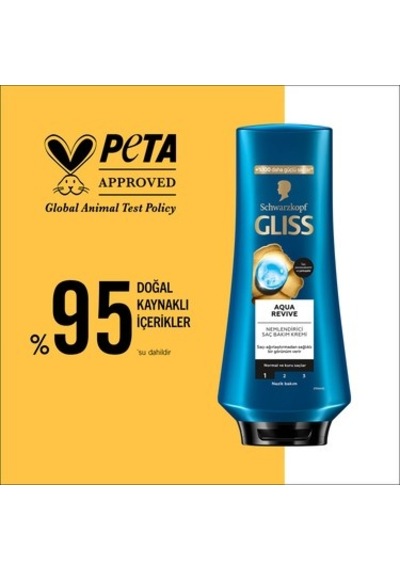 360 Ml Nemlendirici Saç Kremi, Hyalüron Ve Deniz Yosunu İle Zenginleştirilmiş