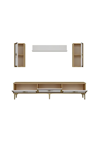 Tvr1801dbg Tuna Tv Ünitesi Takımı Safirmeşe-beyaz-gold 180cm Safirmeşe - Beyaz - Altın Tvr1801dbg Tuna Tv Ünitesi Takımı Safirmeşe-beyaz-gold 180cm Safirmeşe - Beyaz - Altın