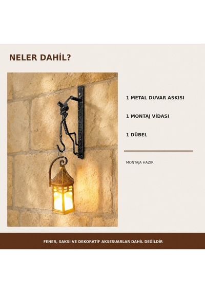 Fener Askısı ve Çiçek Askılığı  WH001