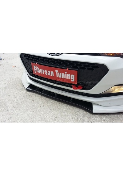 Hyundai I20 Ön Tampon Lip ----Fibersan Tuning