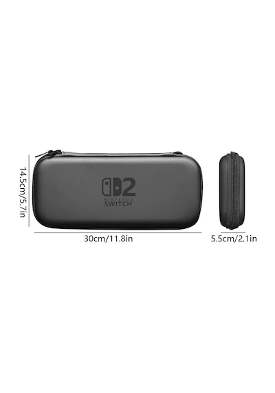 Nintendo Switch 2 Taşıma Çantası Sert Darbe Koruyuculu Kırmızı Renk