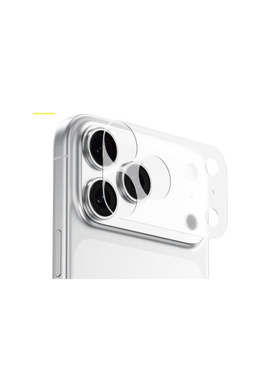 Apple Uyumlu iPhone 17 Pro Max Görünmez Darbe Emici Lens Modülü Koruma Filmi