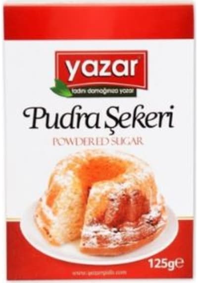 Yazar Pudra Şekeri 12 x 125 G