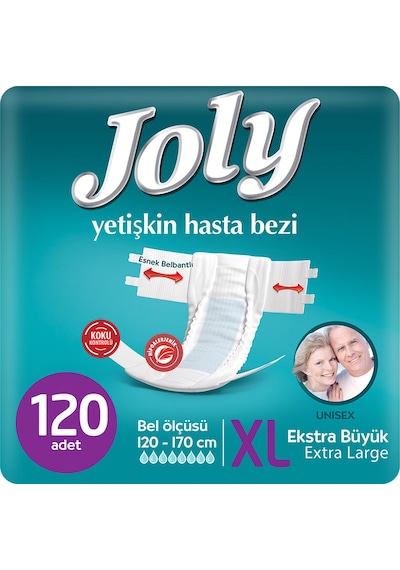 Joly Yetişkin Bezi XL Beden 120 Adet