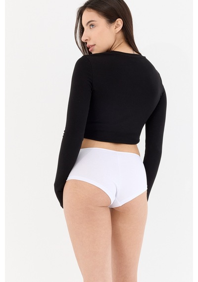 Air Beyaz Boyshort Külot Beyaz