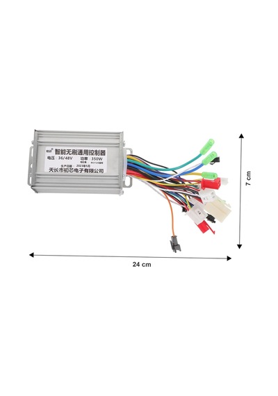 Dc 36v / 48v 350w Fırçasız Motor Sürücü Scooter Elektrikli Bisiklet Beyin Bldc Hız Kontrol Kartı