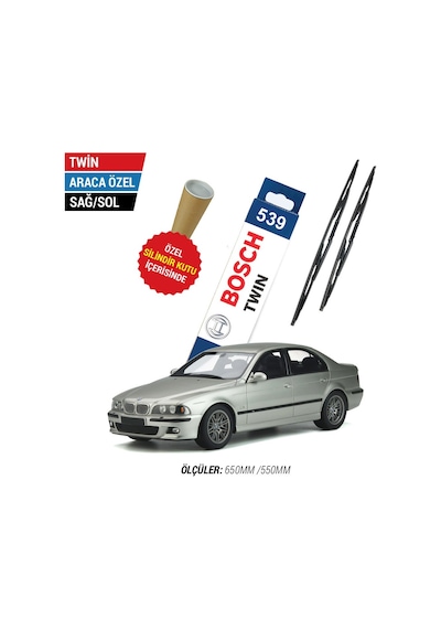 Bosch Twin BMW E39 Silecek Takımı (1996-2003 E39)