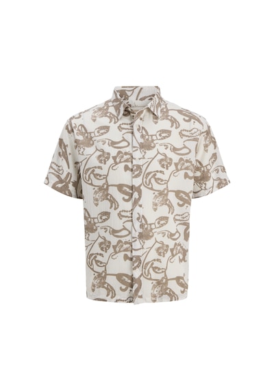 Jack & Jones Erkek Resort Yaka Gömlek - Montauk - 12293763 Bright White