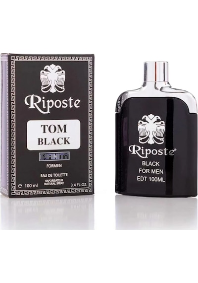 Riposte 24 Saat Etkili Erkek Parfüm - Tom Black - For Men 100 Ml Aromatik