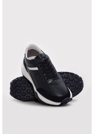 Fast Step Hakiki Deri Erkek Casual Ayakkabı 311ma2012 Lacivert