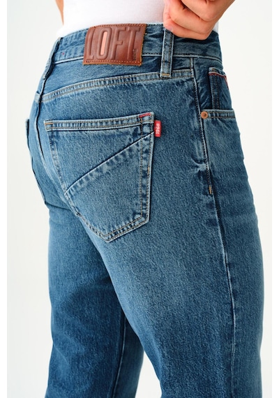 Lf2036186 Simon Straight Fit Erkek Jean Pantolon Dark Wash