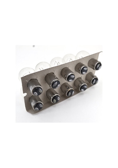 10 Adet 12v 1016 P21/5w Stop Ampulü Çift Duy Yakın Tırnak