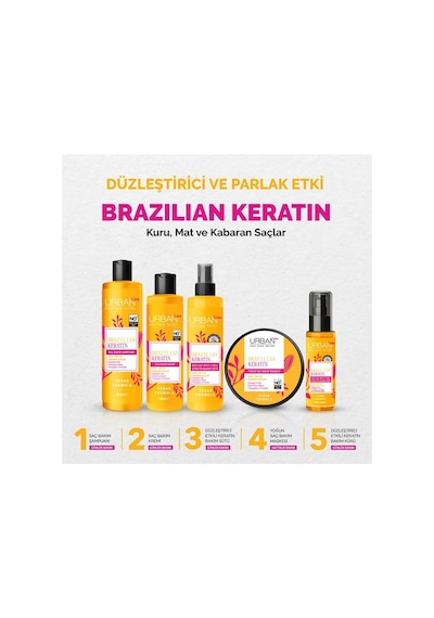 Brazilian Keratin Yoğun Saç Bakım Maskesi, 230 Ml
