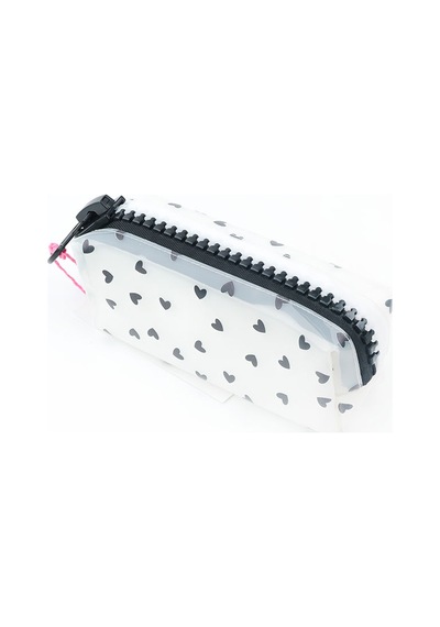 Unicus Big Zip Karışık Figürlü Silikon Kalem Kutu Uncs-1015 Çok Renkli