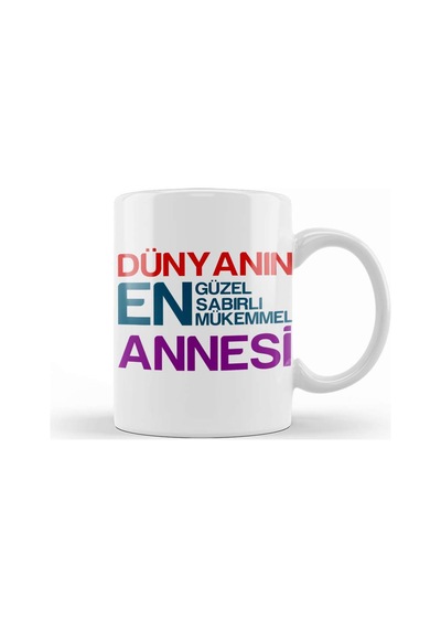 Anneler Günü Annelere Hediye 025 Kupa Bardak Porselen Karışık