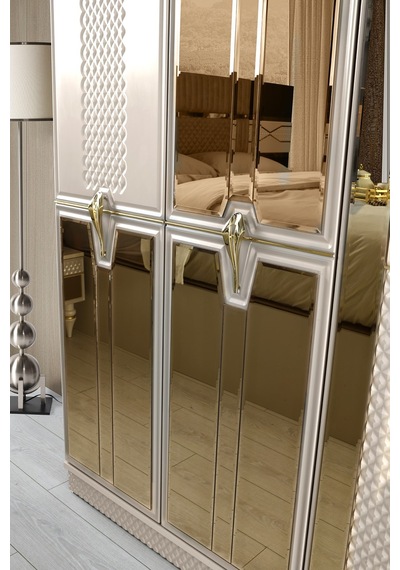 Marsilya Mdf 6 Kapılı Dolap