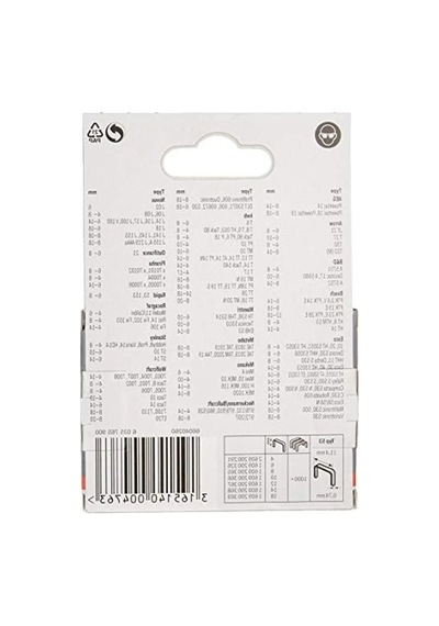 İnce Zımba Teli, Gri Renk, 1000 Adet Paket