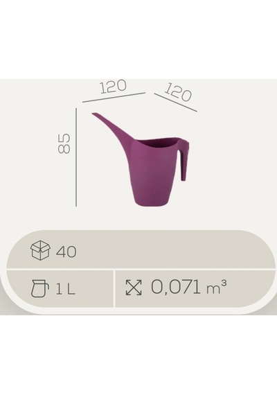 3v Viola Bitki Besini 500ml + 1l Sulama Kabı Seti 2
