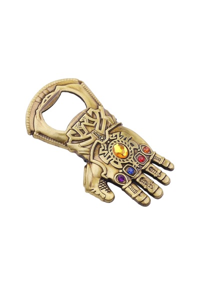 Schulzz Metal Marvel Thanos Şişe Kapak Açacağı Altın