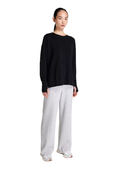 Sweaty Betty After Class Longline Sweatshirt Siyah