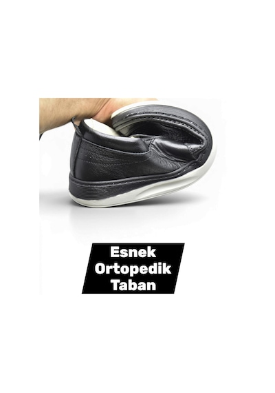Papatay 2354 Tam Ortopedik Taban %100 Hakiki Deri Erkek Ayakkabı Bağcıksız Yazlık Erkek Delikli Ayakkabı Siyah Papatay 2354 Tam Ortopedik Taban %100 Hakiki Deri Erkek Ayakkabı Bağcıksız Yazlık Erkek Delikli Ayakkabı Siyah