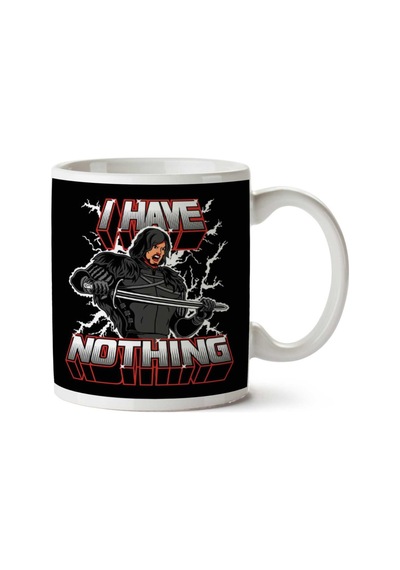 I Have Nothing Jon Snow Masters Of The Universe Game Of Thrones İki Tarafı Baskılı Kupa Bardak