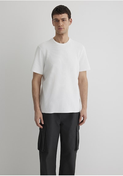 Mavi Kırık Beyaz Erkek T-shirt M0610277-70054 Kırık Beyaz