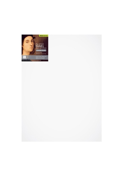 Ampersand Art Supply Ahşap Gesso Sanatçı Boyama Paneli: Astarlanmış Pürüzsüz, 1/8 İnç Derinlik, 45,72 Cm X 60,96 Cm