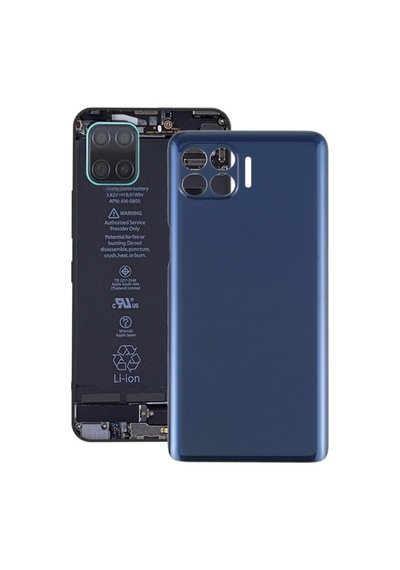 Cbtx Motorola One 5g Uw / One 5g / Moto G 5g Plus / Xt2075 Xt2075-2 Xt2075-3 Mavi Uyumlu Pil Arka Kapağı