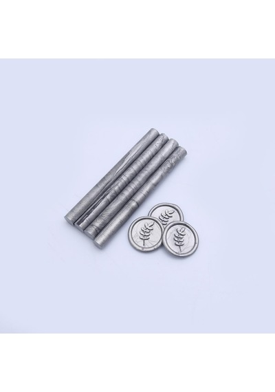 Mühür Mumu Çubuk 11mmx120mm 10 lu Paket Model: 605 GÜMÜŞ