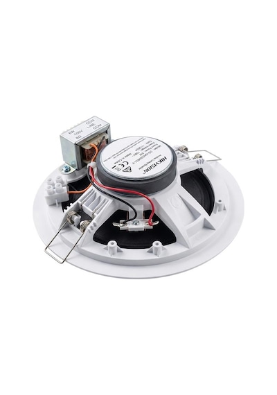Hikvision Ds-qae0206g1-v 5.25" 6w 8ohm Analog 100v Trafolu Tavan Gömme Hoparlör Beyaz