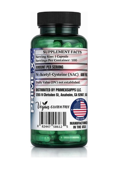 N-asetil Sistein Na.c N-acetyl Cysteine 100 Capsules