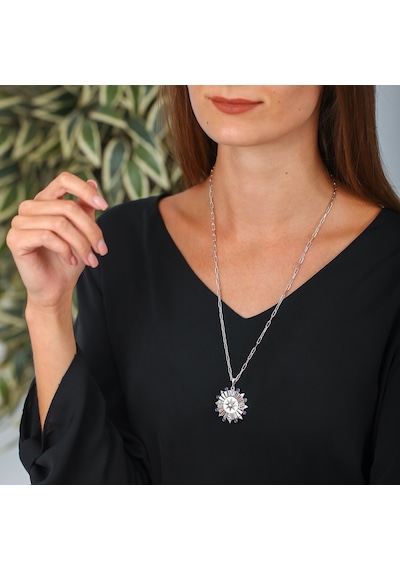 Altınbaş Silver Pusula Kolye KLMC020-25618
